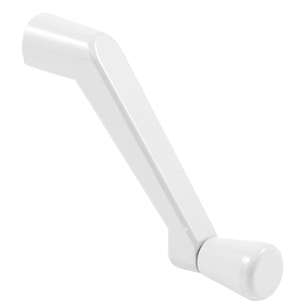 Prime-Line Casement Operator Crank Handle with 11 in. Bore, White, PK2 H 4320
